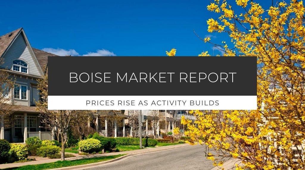 Boise housing market overview for February 2026 showing stable home prices, rising sales activity, and current inventory conditions.
