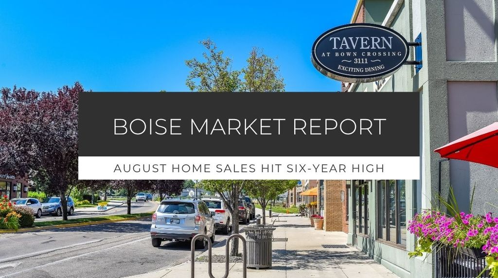 Ada County home sales reached a six-year high in August 2026.