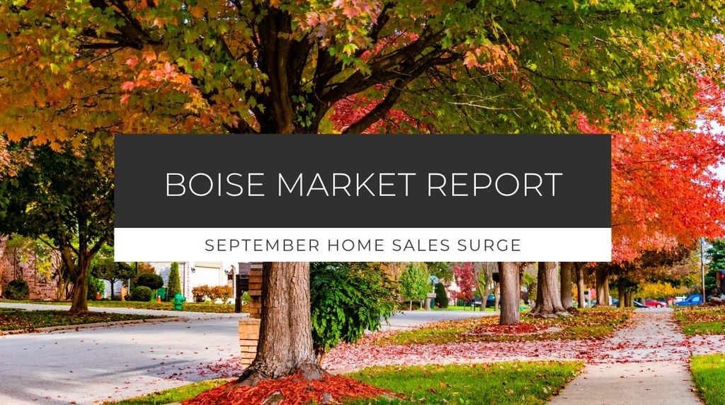 Ada County home sales surged in September 2026 before mortgage rates jumped.