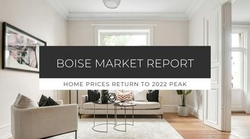 Ada County Home Prices Return to 2022 Peak
