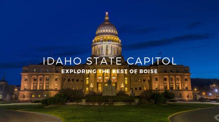 The Idaho State Capitol Building in Boise, ID