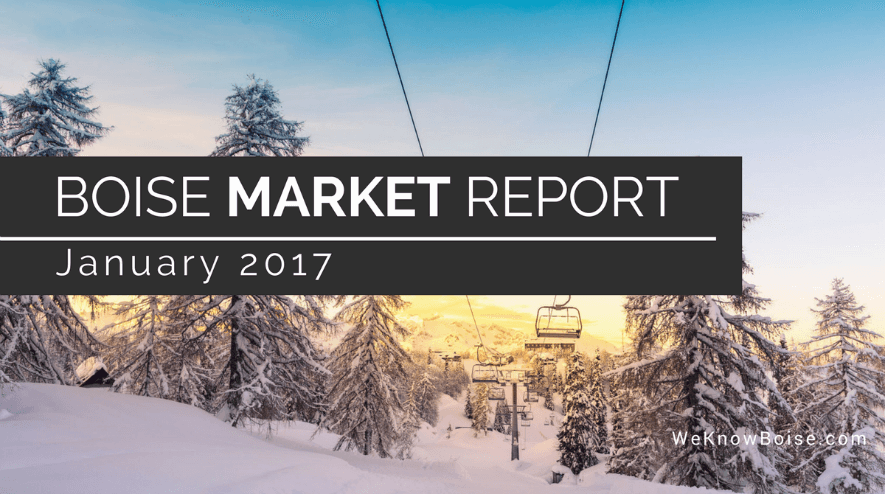 Boise Real Estate Market Update January 2017