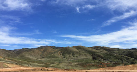 East Boise foothills near Harris North