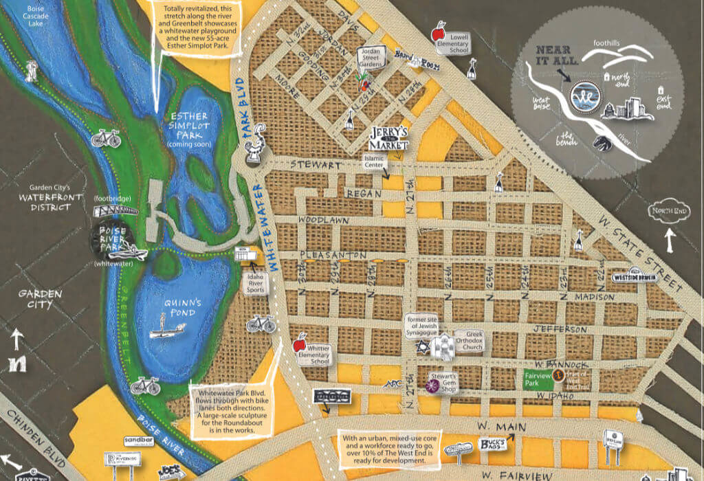 Whitewater park apartments map Idea