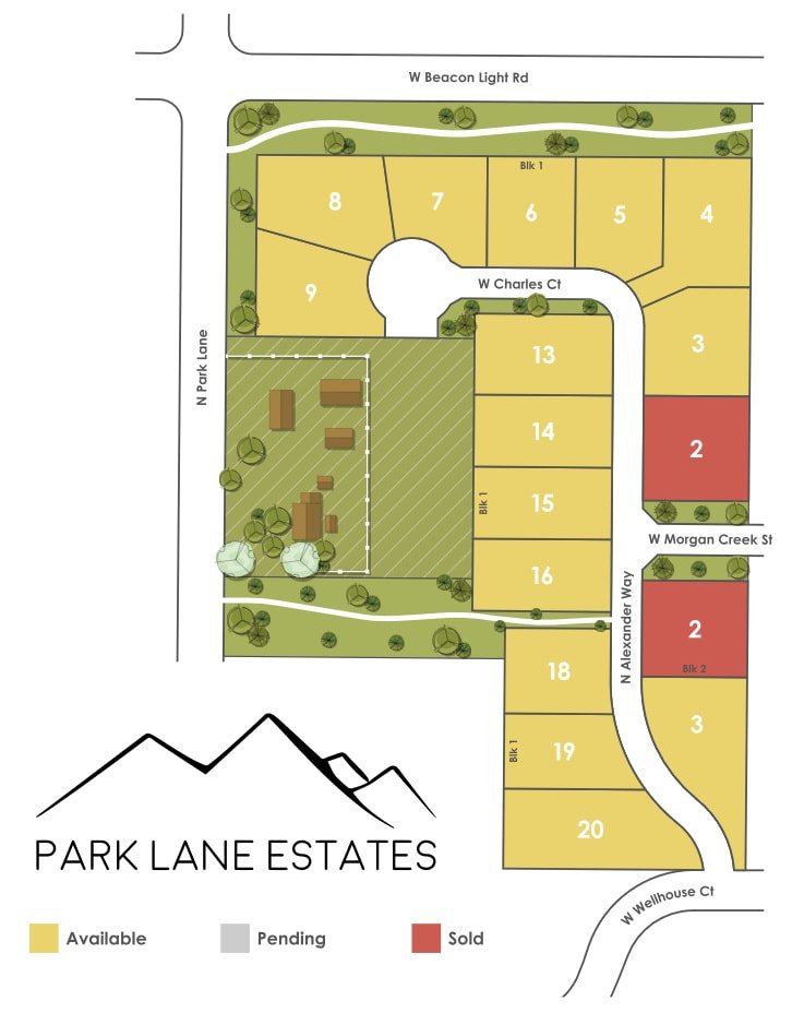 Park Lane Estates Eagle Idaho New Homes for Sale